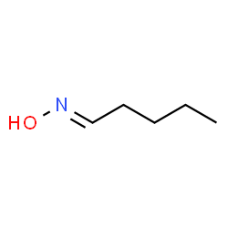 valeraldehyde oxime Structure