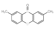 3,7-dimethylthianthrene 5-oxide Structure