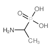 DL-1-氨基乙基膦酸结构式