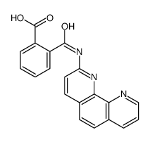 2-(1,10-phenanthrolin-2-ylcarbamoyl)benzoic acid Structure