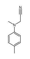 N-Methyl-N-(4-Methylphenyl)aminoacetonitrile Structure