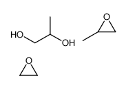1,2-丙二醇、甲基环氧乙烷、环氧乙烷的共聚物结构式