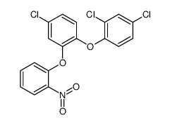 4-chloro-1-(2,4-dichlorophenoxy)-2-(2-nitrophenoxy)benzene结构式