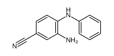 3-Amino-4-(phenylamino)benzonitrile Structure