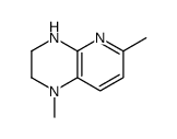 (9CI)-1,2,3,4-四氢-1,6-二甲基吡啶并[2,3-b]吡嗪结构式