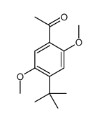 1-(4-tert-butyl-2,5-dimethoxyphenyl)ethanone Structure