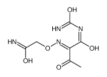 2-(2-amino-2-oxoethoxy)imino-N-carbamoyl-3-oxobutanamide Structure