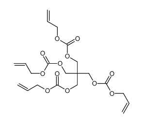 1,3-Bis[[(2-propenyloxy)carbonyl]oxy]-2,2-bis[[[(2-propenyloxy)carbonyl]oxy]methyl]propane结构式
