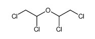 bis-(1,2-dichloro-ethyl) ether Structure