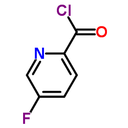 5-Fluoro-2-pyridinecarbonyl chloride structure