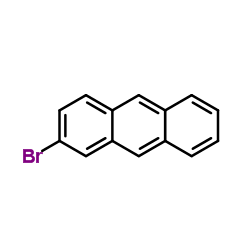 2-溴蒽结构式