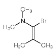 1-溴-N,N,2-三甲基丙-1-烯-1-胺结构式