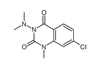 2,4(1H,3H)-Quinazolinedione, 7-chloro-3-(dimethylamino)-1-methyl-结构式