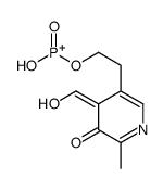 pyridoxal 5'-deoxymethylenephosphonate结构式