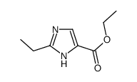 1H-Imidazole-4-carboxylicacid,2-ethyl-,ethylester(9CI) Structure