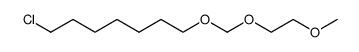 7-chloro-1-(2-methoxyethoxymethoxy)heptane结构式