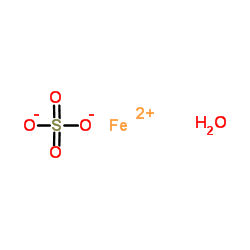 Ferrous sulfate heptahydrate structure