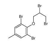 1,3-dibromo-2-(2,3-dibromopropoxy)-5-methylbenzene Structure