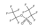Ethanesulfonic acid, pentafluoro-, pentafluoroethyl ester Structure