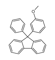 9-(3-methoxyphenyl)-9-phenyl-9H-fluorene Structure