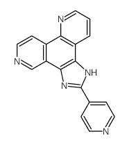 2-pyridin-4-yl-1H-imidazo[4,5-f][1,8]phenanthroline Structure