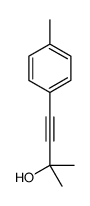 2-methyl-4-(4-methylphenyl)but-3-yn-2-ol结构式