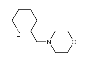 4-(哌啶-2-甲基)吗啉结构式
