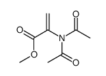 methyl 2-(diacetylamino)prop-2-enoate结构式