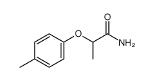 2-(p-tolyloxy)propanamide结构式