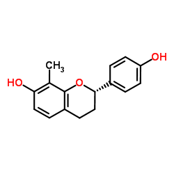 7,4'-Dihydroxy-8-methylflavan Structure
