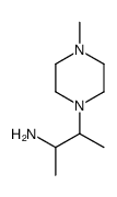 1-Piperazineethanamine,-alpha-,-bta-,4-trimethyl-(9CI) Structure
