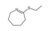 7-ethylsulfanyl-3,4,5,6-tetrahydro-2H-azepine结构式