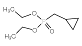 diethoxyphosphorylmethylcyclopropane Structure