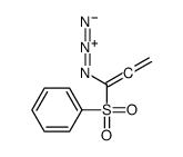 1-azidopropa-1,2-dienylsulfonylbenzene Structure