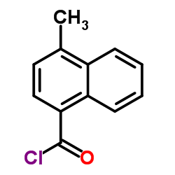 4-Methyl-1-naphthoyl chloride structure