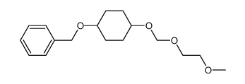 (((4-((2-methoxyethoxy)methoxy)cyclohexyl)oxy)methyl)benzene结构式
