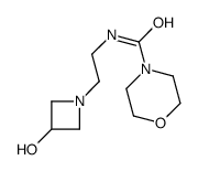 N-[2-(3-hydroxyazetidin-1-yl)ethyl]morpholine-4-carboxamide Structure