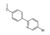 5-Bromo-2-(4-methoxyphenyl)pyridine Structure