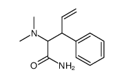 2-Dimethylamino-3-phenyl-pent-4-enoic acid amide结构式