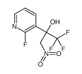 1,1,1-三氟-2-(2-氟吡啶-3-基)-3-硝基丙-2-醇结构式