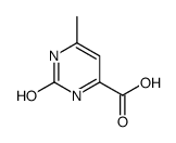 4-Pyrimidinecarboxylicacid,1,2-dihydro-6-methyl-2-oxo-(9CI) Structure