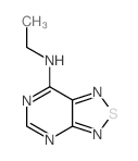 [1,2,5]Thiadiazolo[3,4-d]pyrimidin-7-amine,N-ethyl-结构式