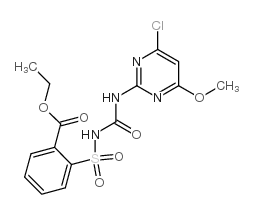 Chlorimuron-ethyl structure