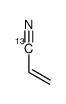 Acrylonitrile-1-13C Structure