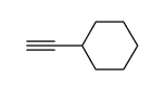 2-cyclohexylacetylene structure