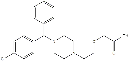 USP西替利嗪乙酸结构式