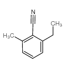 2-乙基-6-甲基苯甲腈结构式