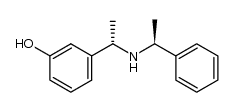 3-((S)-1-((S)-1-phenylethylamino)ethyl)phenol Structure