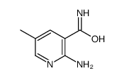 2-AMINO-5-METHYLNICOTINAMIDE Structure