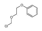 2-(chloromethoxy)ethoxybenzene Structure